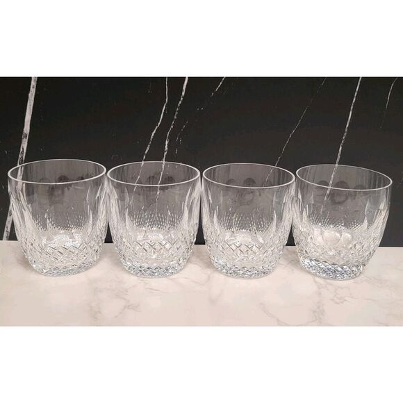 Waterford Crystal Colleen Set of 4 | Short Stem (Cut) Old Fashioned Glasses EUC - Picture 5 of 11